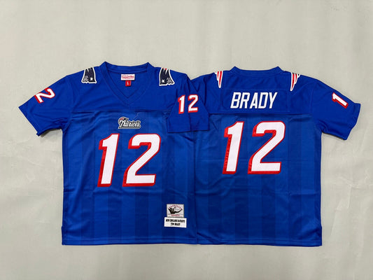 Youth Tom Brady #12 New England Patriots Vintage Throwback Jersey