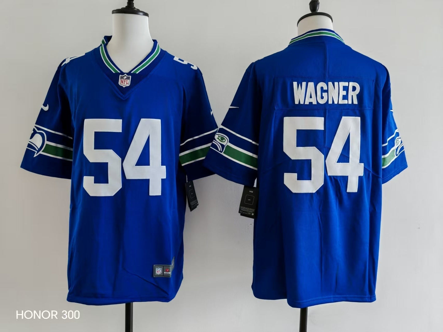 Seattle Seahawks Bobby Wagner #54 blue Jersey
