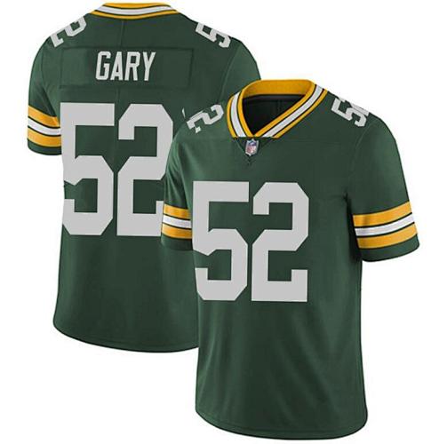 Rashan Gary #52 Green Bay Packers Jersey