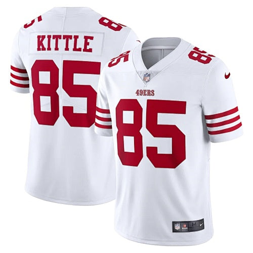 San Francisco 49ers George Kittle #85 White Jersey