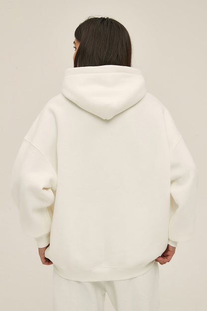 350GSM Fleece Solid Color Hoodie