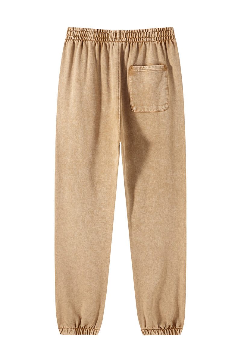100% Cotton 420GSM Washed Sweatpants