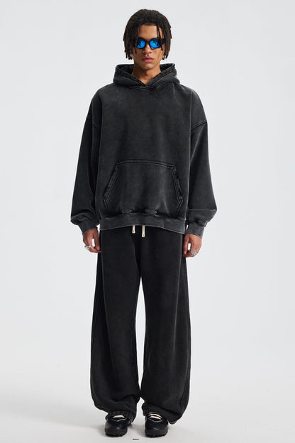 370GSM Fleece Pigment Dyed Sweatpants