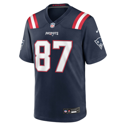 Romeo Doubs #87 New England Patriots Jersey