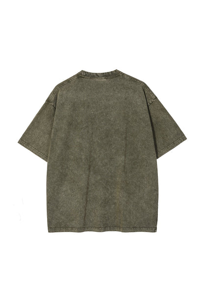 250GSM Washed Out Vintage Tee