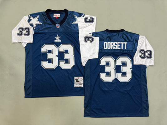 Mens Tony Dorsett#33 Dallas Cowboys Vintage Throwback Jersey
