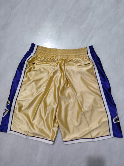 Los Angeles Lakers Kobe Hall of Fame Gold Pocket Shorts