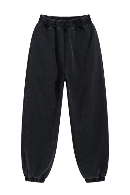 450GSM Dirty Effect Washed Out Sweatpants