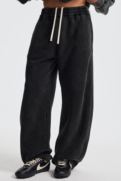 370GSM Fleece Pigment Dyed Sweatpants