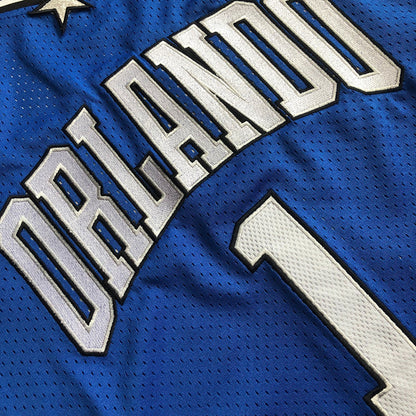 Orlando Magic Tracy McGrady  #1 Standard C Throwback Jersey - Dense Embroidery