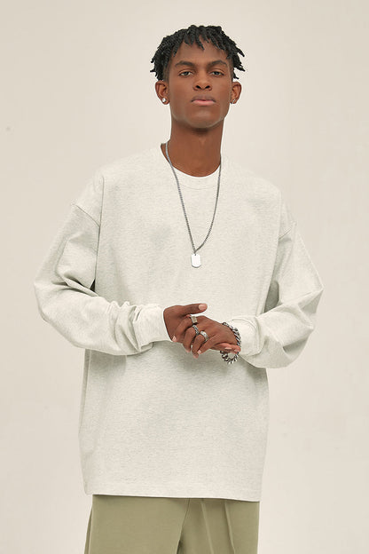 305GSM Oversized Long Sleeve Crew