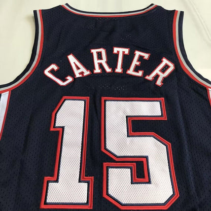Brooklyn Nets Vince Carter #15 2006 Throwback Jersey - Dense Embroidery