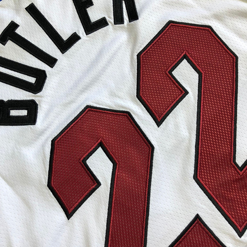 Miami Heat Jimmy Butler #22 Throwback Jersey - Dense Embroidery