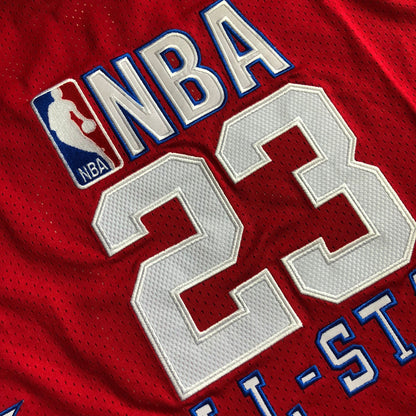 All-Star Michael Jordan #23 red Throwback Jersey - Dense Embroidery