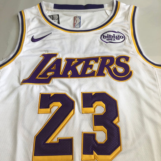 Los Angeles Lakers Kobe Bean Bryant #24 White Throwback Jersey - Dense Embroidery