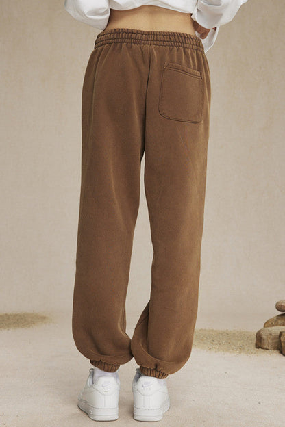 360GSM Washed Fleece Sweatpants