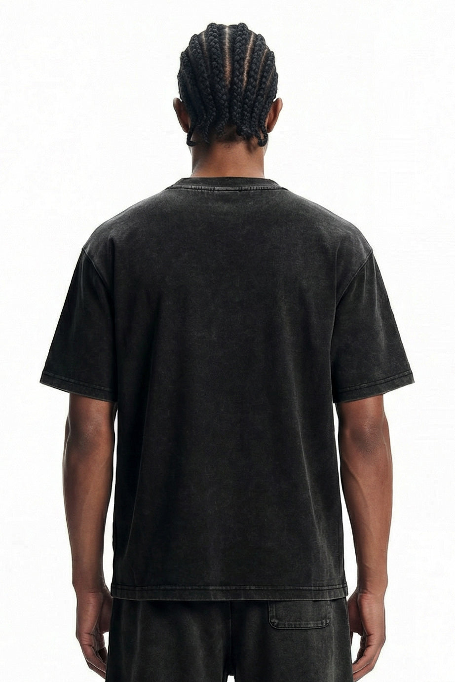 305GSM Splicing Washed Tee