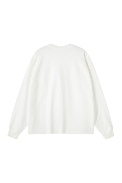 385GSM Oversized Long Sleeve Crew