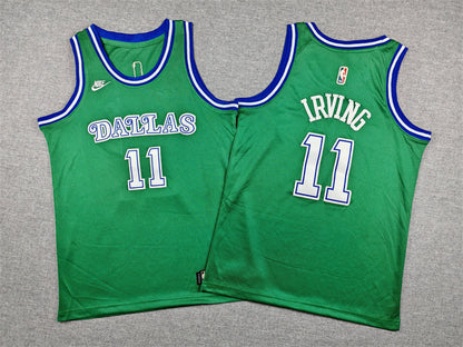 Youth Kyrie Irving Dallas Mavericks #11 Embroidered  Jersey