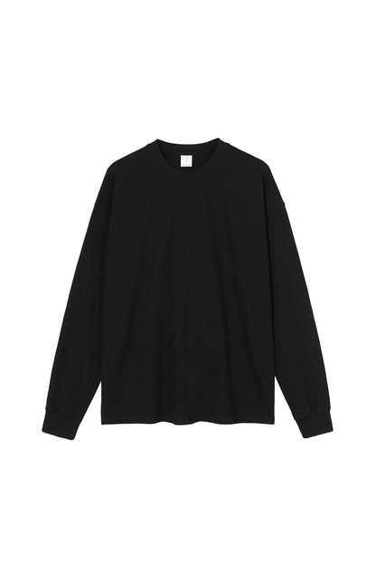 310GSM Pigment Dyed Washed Long Sleeve Crew