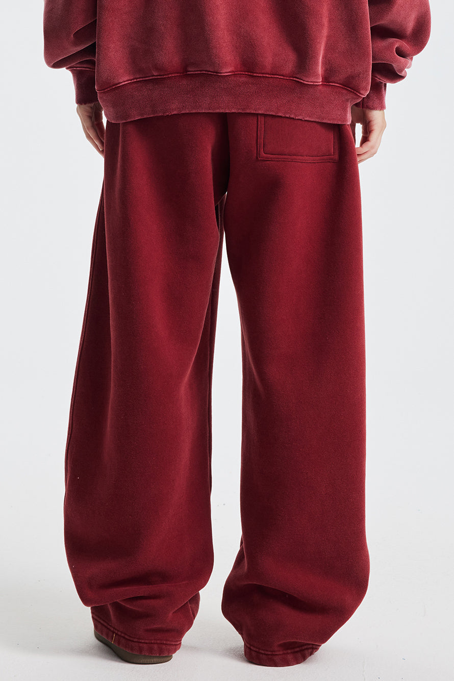 370GSM Fleece Pigment Dyed Sweatpants