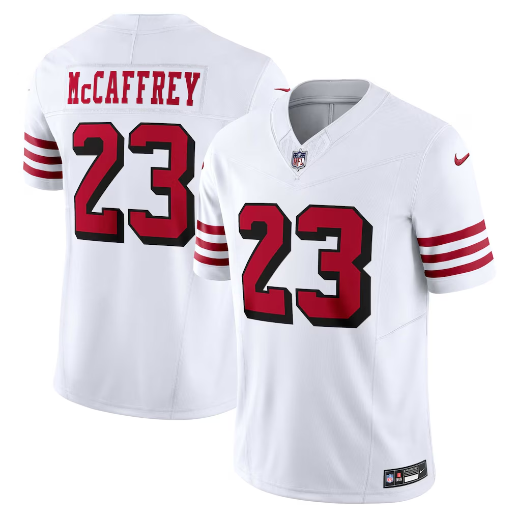 Christian McCaffrey #23 San Francisco 49ers Vapor F.U.S.E. Limited Jersey