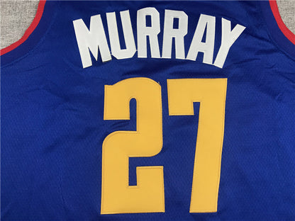 Denver Nuggets Jamal Murray #27 City Edition ！ Embroidered Jersey