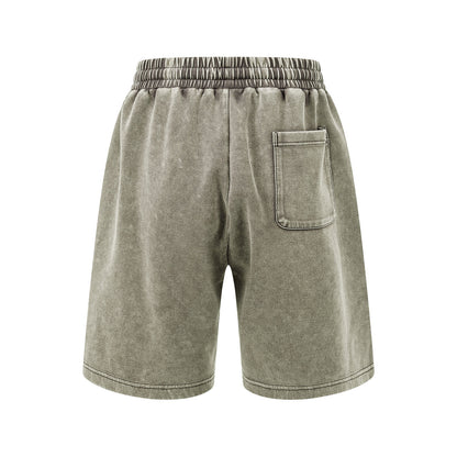 305GSM Splicing Washed Shorts