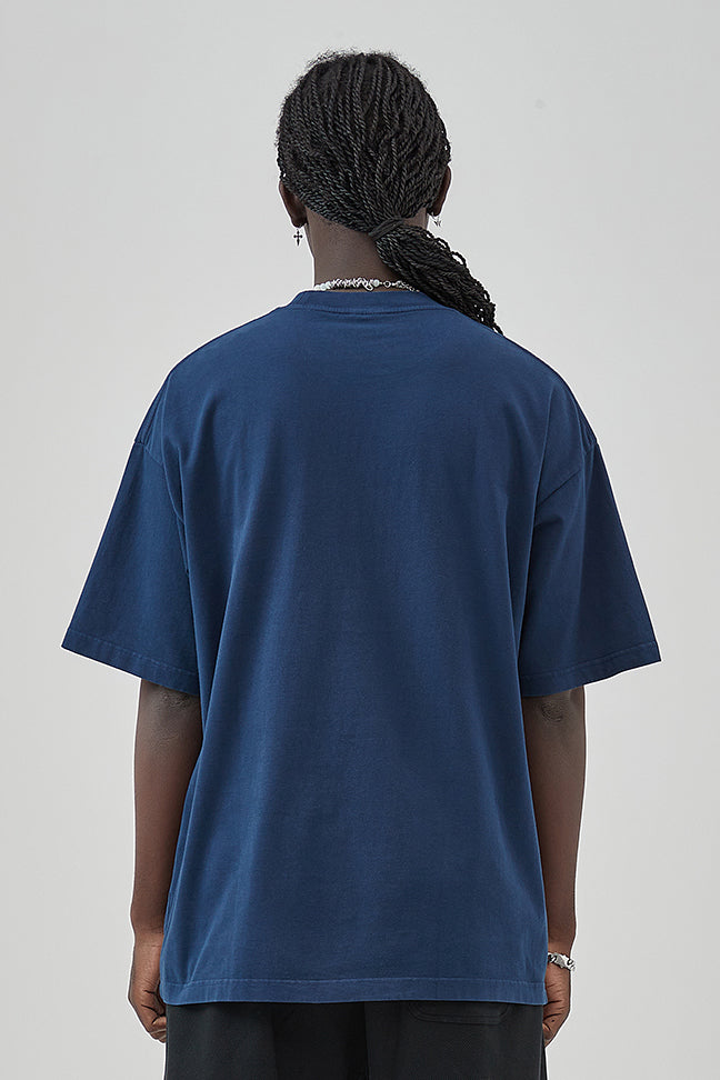 275GSM Pigment Dyed Vintage Tee