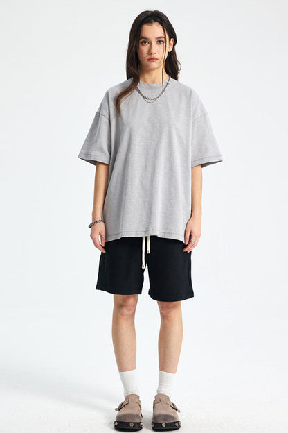 275GSM Pigment Dyed Light Washed Tee
