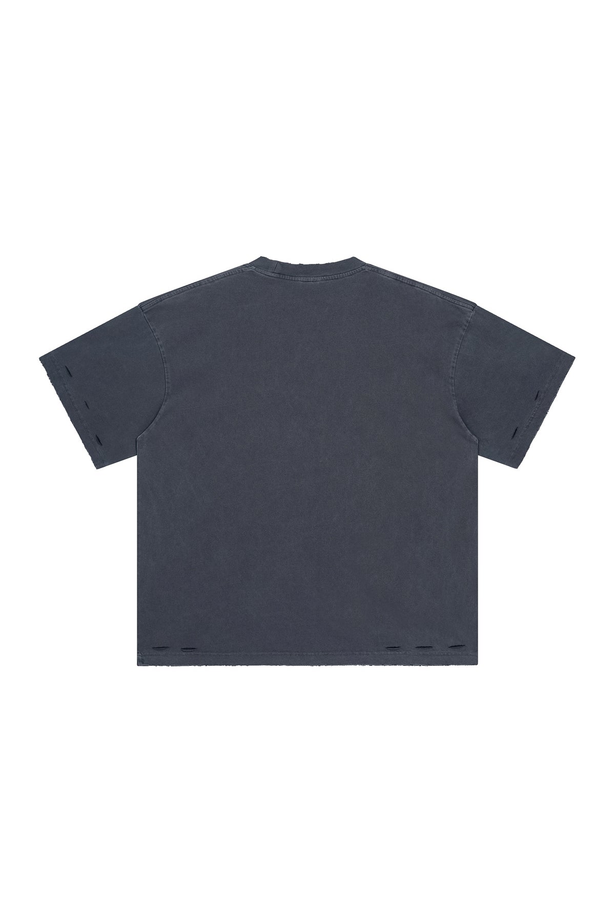 275GSM Distressed Vintage Washed Tee