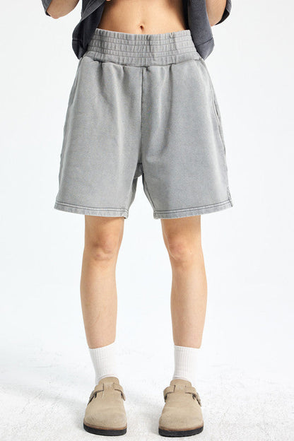 100% Cotton 430GSM High Weight Washed Short