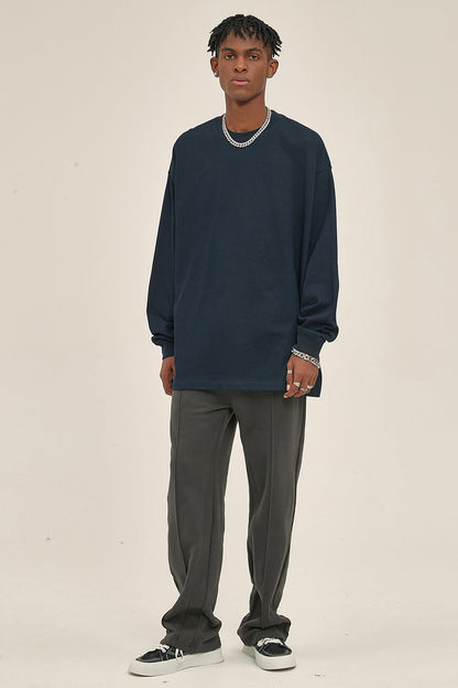 365GSM Patchwork Solid Color Sweatpants