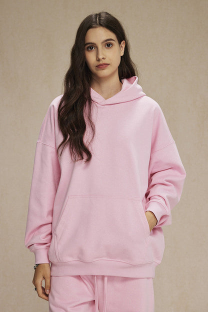 430GSM French Terry Solid Color Hoodie
