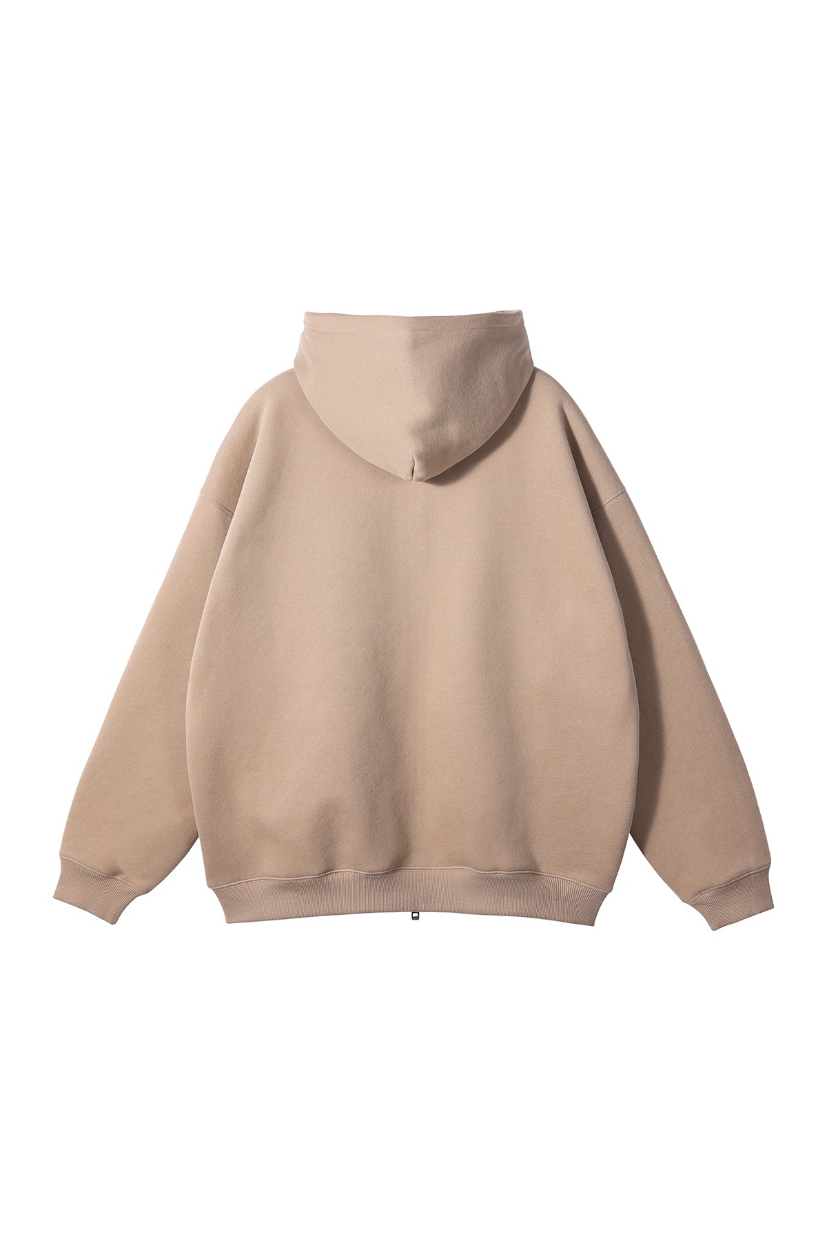 350GSM Solid Color Fleece Zipper Jacket
