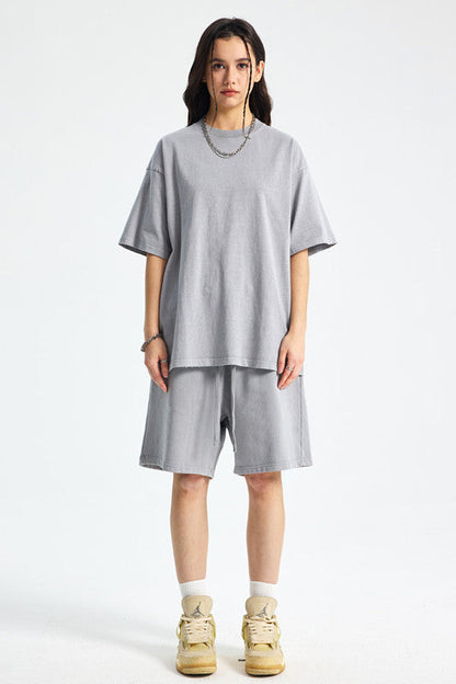 420GSM Pigment Dyed Washed Short