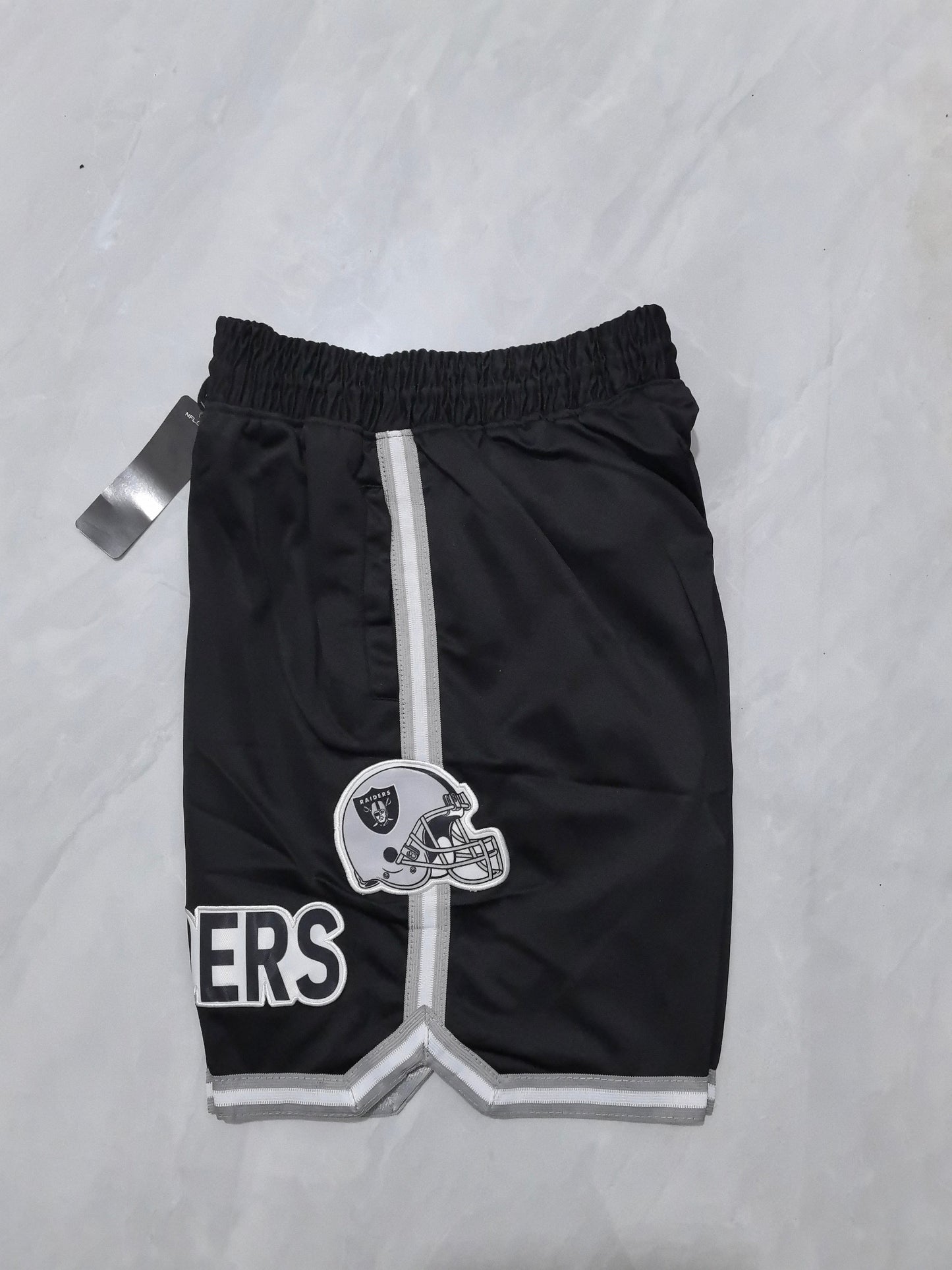 Las Vegas Raiders Black Pocket Shorts