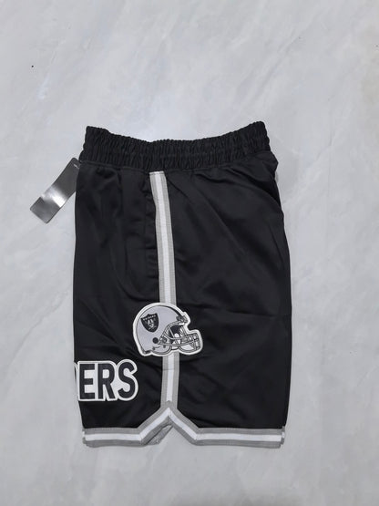 Las Vegas Raiders Black Pocket Shorts