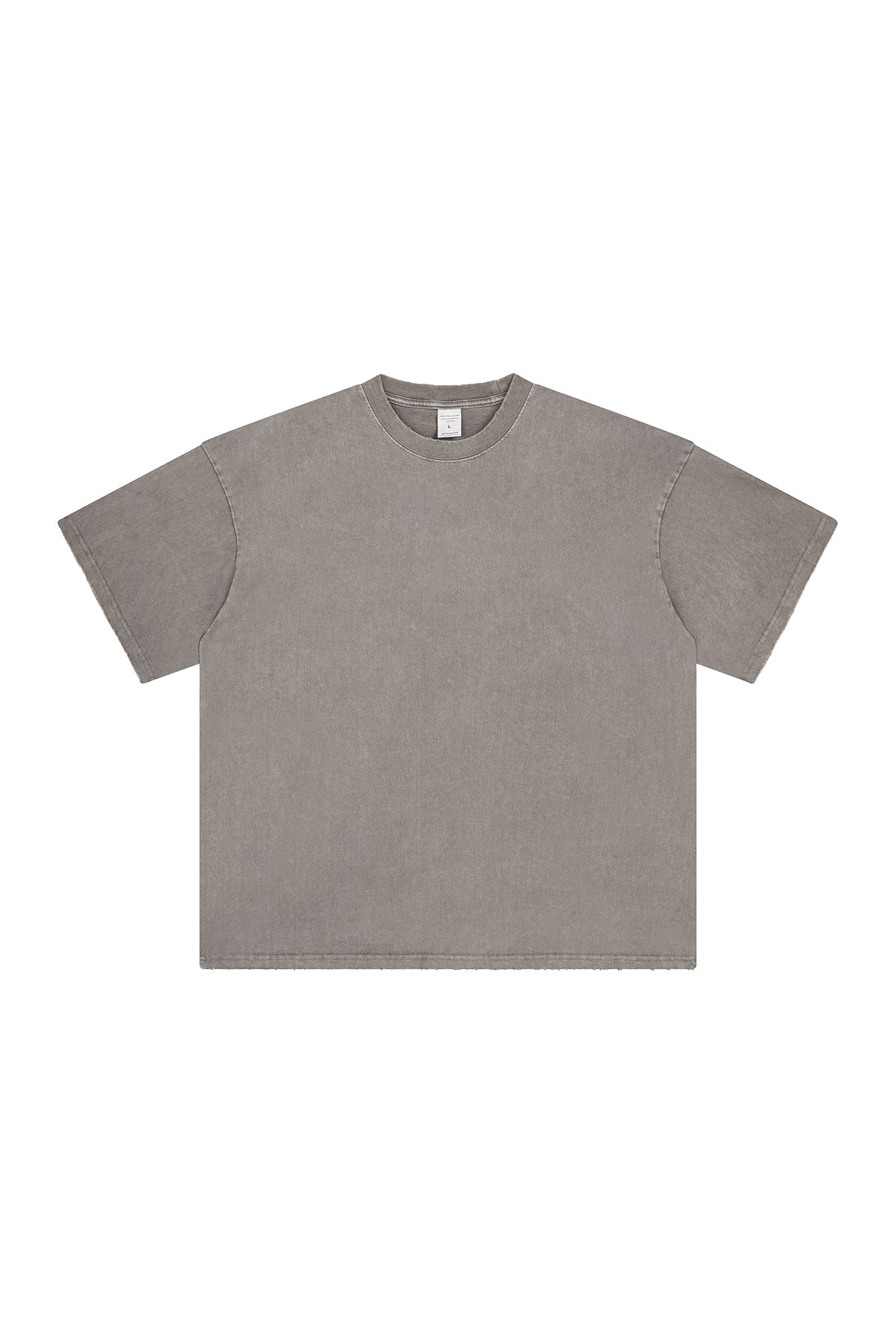 250GSM Distressed Pigment Dyed Washed Tee