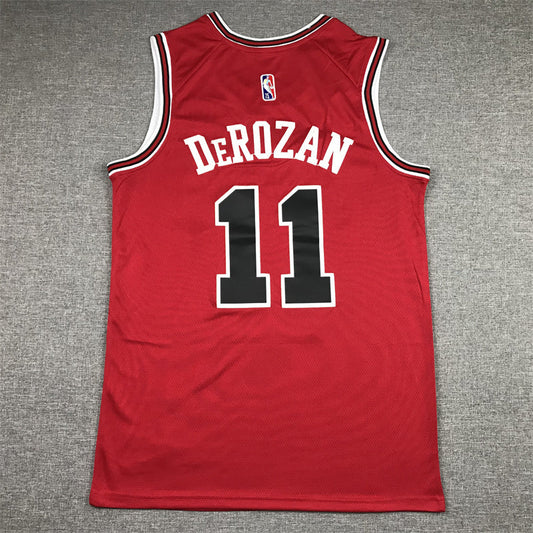 Chicago Bulls DeMar DeRozan #11 City Edition Swingman Jersey ！ Embroidered