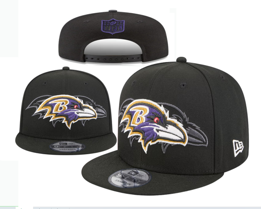Baltimore Ravens Black Snapback Cap