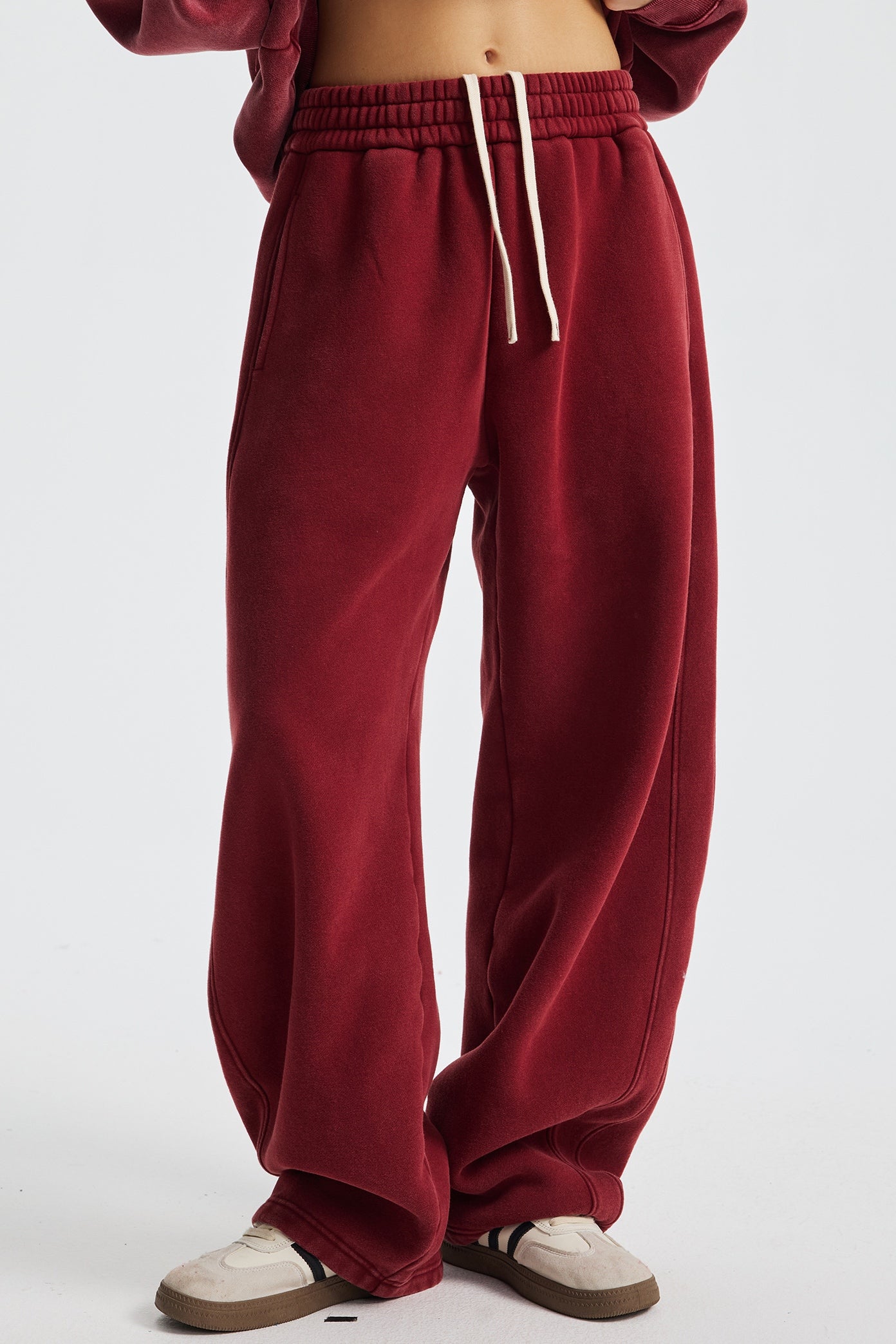 370GSM Fleece Pigment Dyed Sweatpants