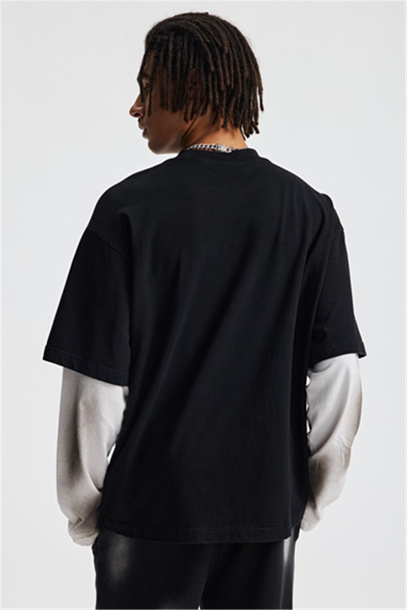 275GSM Washed Double Layer Long Sleeve