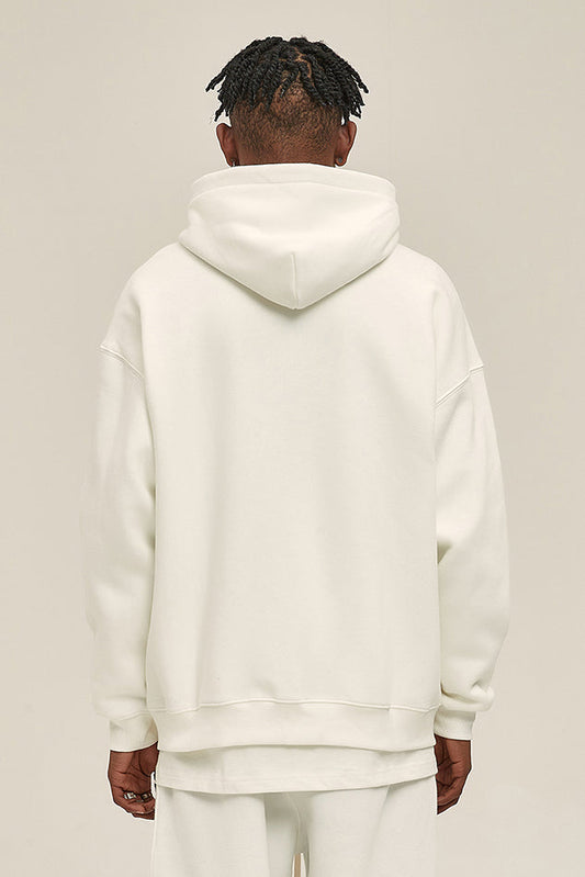 350GSM Solid Color Fleece Zipper Jacket