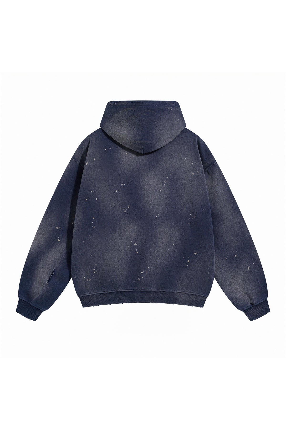 450GSM Distressed Dirty Effect Sun Fade Hoodie