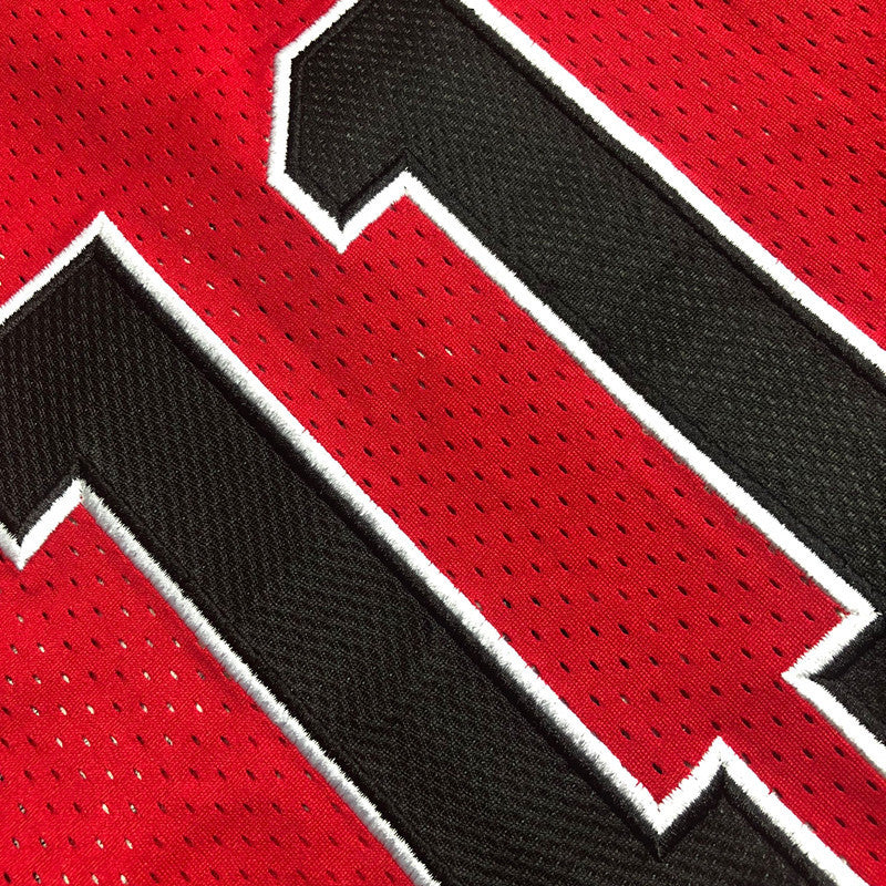Slam Dunk Shohoku #11 red Throwback Jersey - Dense Embroidery