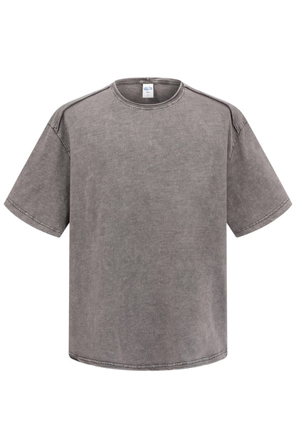245GSM Slub Cotton Distressed Tee