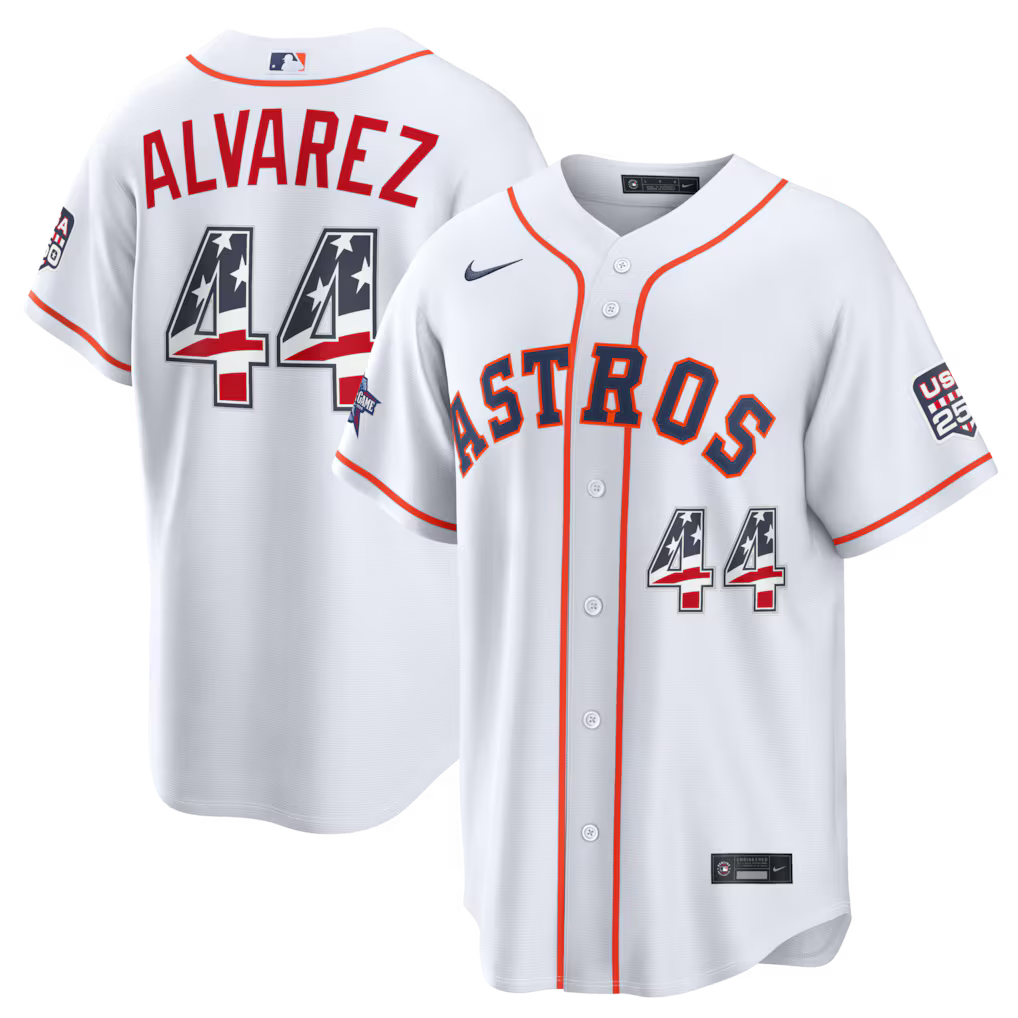 2026 All-Star Edition Stars & Stripes Houston Astros Yordan Alvarez Stadium Jersey - White