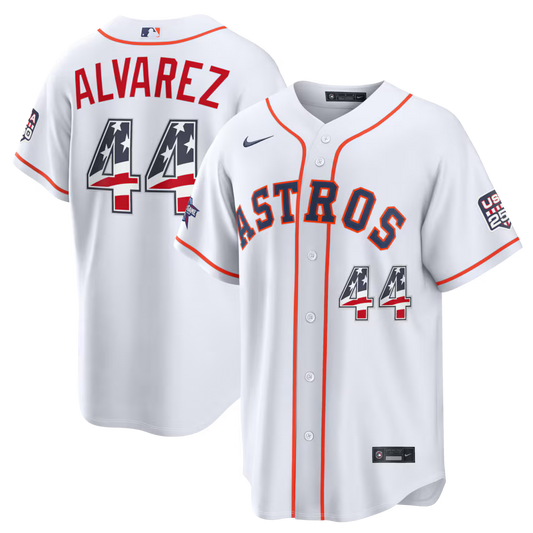 2026 All-Star Edition Stars & Stripes Houston Astros Yordan Alvarez Stadium Jersey - White