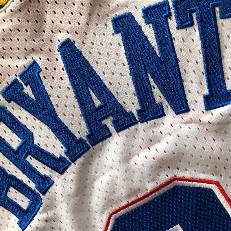 All-Star Kobe Bryant #8 Throwback Jersey - Dense Embroidery